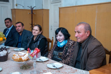 Mahmudlu kəndində şəhid ailələri ilə görüş keçirildi