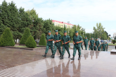 Şəmkirdə Azərbaycan Sərhəd Mühafizəsinin yaranmasının 106 illiyi qeyd olunub.