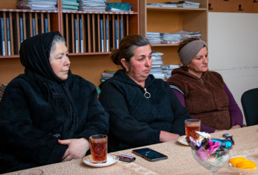 Bu dəfə Sabirkənd kəndində şəhid ailələrimizlə görüş keçirildi