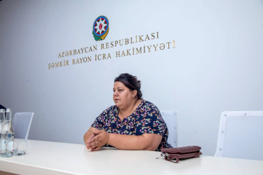 Şəmkir RİH başçısının növbəti fərdi qəbulu keçirilib