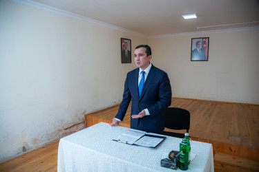 Yeni Göyçə kəndində sakinlərimizlə səyyar qəbul-görüş keçirildi - 25 iyun 2025