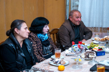 Mahmudlu kəndində şəhid ailələri ilə görüş keçirildi