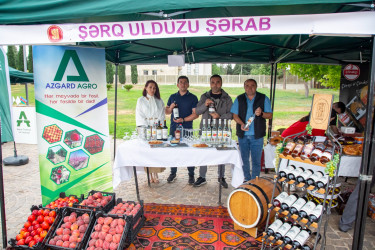 Şəmkirli fermerlər Aqrar Biznes Festivalında məhsullarını nümayiş etdiriblər.