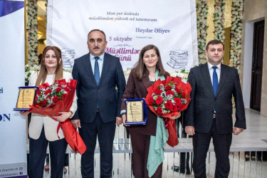 5 Oktyabr – Beynəlxalq Müəllimlər Günü münasibətilə Şəmkirdə təhsil işçiləri ilə görüş keçirildi.