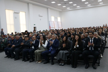 "Azadlığına qovuşmuş torpaqlar artıq böyük quruculuq, təmir-bərpa işlərinin, möhtəşəm tədbirlərin məkanına çevrilib"