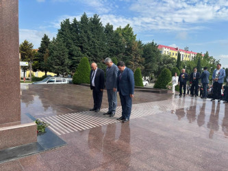 Şəmkirdə Su Təsərrüfatı və Meliorasiya İşçilərinin Peşə Bayramı qeyd olunub.