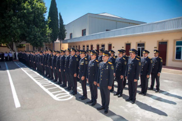 Şəmkirdə Azərbaycan Polisinin yaranmasının 108-ci ildönümü qeyd olunub
