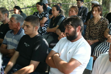 Ucqar dağ kəndlərimizdən olan Daşbulaqda sakinlərimizlə görüş keçirildi