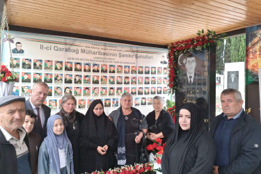 Şəhid Emin Alməmmədovun əziz xatirəsi anılıb