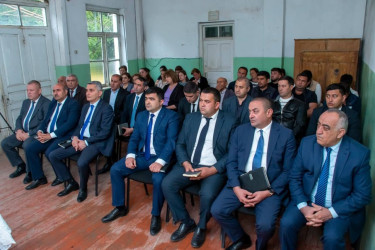 Bayramlı kəndində sakinlərimizlə görüş keçirildi