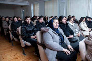 Düyərli kəndində sakinlərlə görüş keçirildi