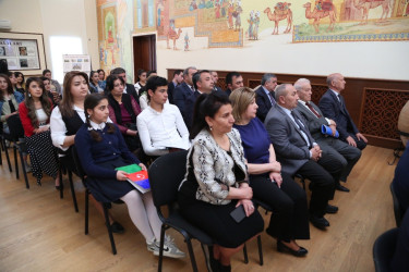 Şəmkir Tarix Diyarşünaslıq muzeyində "18 May Beynəlxalq Muzeylər günü"nə həsr olunmuş tədbir keçirilib.