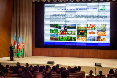 Şəmkir rayonunda 2024-cü ildə görülən işlərin hesabatı verildi