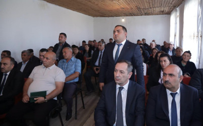 Şəmkir RİH başçısının növbəti səyyar qəbulu Qasımalılar kəndində keçirildi