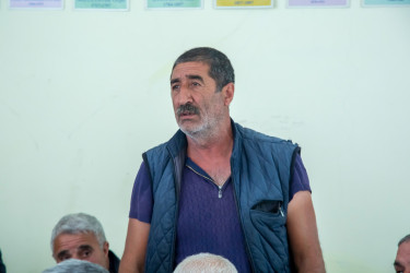 Dağ Cəyir kəndində sakinlərlə səyyar qəbul-görüş keçirildi - 04 iyun 2025