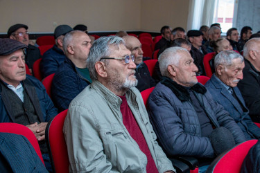 Sakinlərimizlə növbəti səyyar qəbul keçirildi