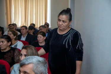 Şeidlər kəndində sakinlərimizlə görüş keçirildi