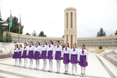 Şəmkirdə 27 sentyabr – Anım Günündə qürur mənbəyimiz olan şəhidlərimizin əziz xatirəsi anıldı