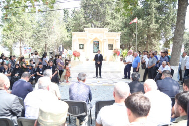 "Bu amal uğrunda şəhid olan qəhrəmanların xatirəsi xalqımızın qəlbində hər zaman yaşayacaq” - Rəşad Tağıyev