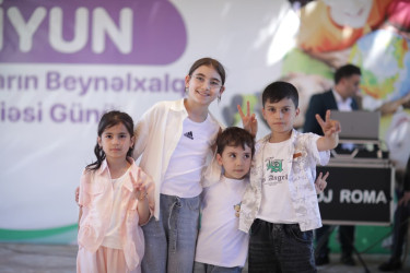 Şəmkirdə 1 İyun – Uşaqların Beynəlxalq Müdafiəsi Günü münasibətilə şəhid övladları üçün bayram şənliyi təşkil olunub