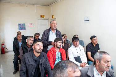 Atabəy kəndində sakinlərimizlə səyyar qəbul keçirildi. 14 avqust 2025