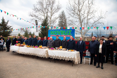 Yel çərşənbəsi Düyərli kənd sakinləri ilə qeyd olundu
