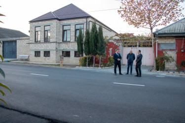 12-cı və 14 cü küçələr yəni asfalt örtüyünün salınmasıdan, Z.Sarıyev küçəsi isə cari təmirdən  sonra istifadəyə verildi