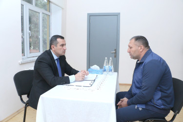 Xuluf kəndində sakinlərimizlə görüş keçirildi