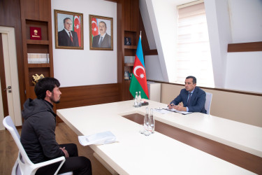 Şəmkir RİH-də növbəti fərdi qəbul keçirildi