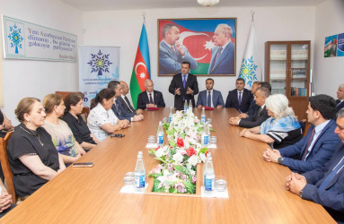 YAP Şəmkir rayon təşkilatının yeni sədri ictimaiyyətə təqdim edilib