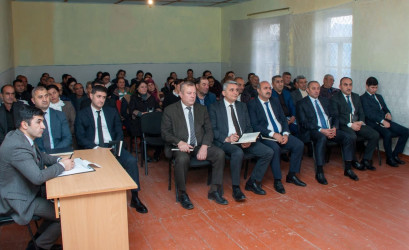 Növbəti səyyar qəbul Çənlibel kəndində keçirildi.