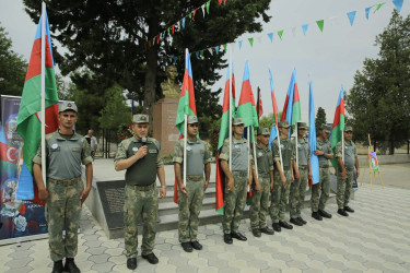 Milli Qəhrəman İs­gəndər Aznaurovun 70 illiyi qeyd olunub