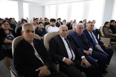 Şəmkirdə akademik Zərifə Əliyevanın anadan olmasının 102-ci ilinə həsr olunmuş tədbir keçirildi