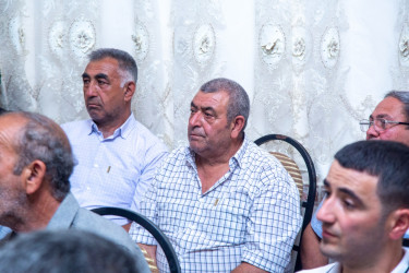 Tatarlı kəndində sakinlərlə səyyar qəbul-görüş keçirildi - 09.07.2025