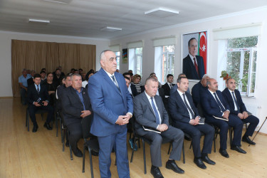 Xuluf kəndində sakinlərimizlə görüş keçirildi