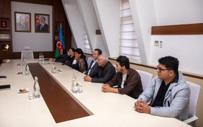 Şəmkirdə Aprel döyüşləri şəhidlərinin ailələri və qazilərlə görüş keçirilib