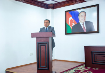 Şəmkirdə “Qərbi Azərbaycan irsi” kitabının təqdimat mərasimi oldu.