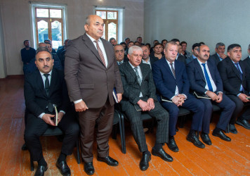 Qədimqala kəndində sakinlərlə səyyar qəbul-görüş keçirildi - 16 aprel 2025