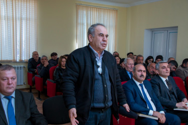 Zəyəm qəsəbəsi sakinləri ilə görüş keçirildi