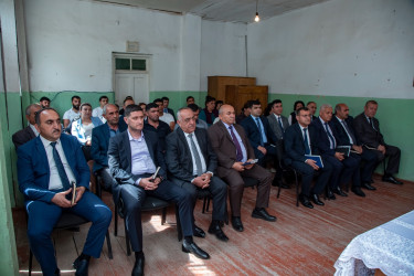Bayramlı kəndində sakinlərlə keçirilən səyyar qəbul-görüş - 21 iyun 2025