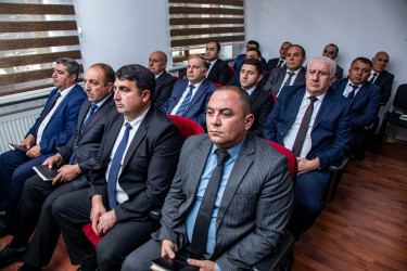 İnzibati ərazi dairəsi üzrə nümayəndələr və bələdiyyə sədrlərinin iştirakı ilə növbəti görüş keçirildi.