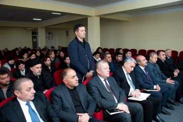 Sabirkənd kəndində sakinlərimizlə görüş keçirildi