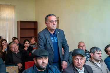 Yeni Həyat kəndində sakinlərimizlə görüş keçirildi