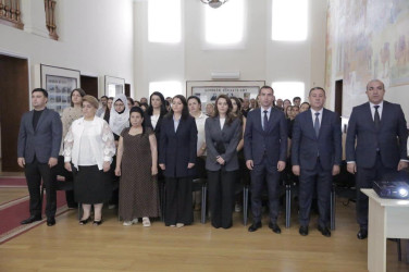 Şəmkirin mədəniyyət müəssisələrində Anım Günü ilə bağlı silsilə tədbirlər keçirilib