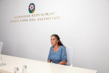 Şəmkir RİH başçısının növbəti fərdi qəbulu keçirildi