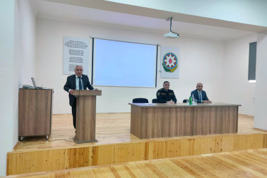 "𝐃𝐢𝐧𝐢 𝐫𝐚𝐝𝐢𝐤𝐚𝐥𝐢𝐳𝐦ə 𝐪𝐚𝐫𝐬̧ı 𝐦𝐮̈𝐛𝐚𝐫𝐢𝐳ə𝐝ə 𝐭ə𝐡𝐬𝐢𝐥𝐢𝐧 𝐫𝐨𝐥𝐮" mövzusunda maarifləndirici tədbir keçirilib