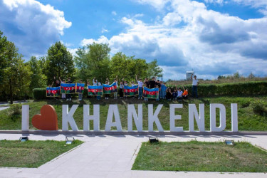 Şəmkir şəhid övladları Şuşa və Xankəndi şəhərlərinə səfər ediblər