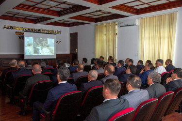 Şəmkirdə “Qərbi Azərbaycan irsi” kitabının təqdimat mərasimi oldu.