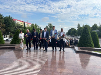 Şəmkirdə Su Təsərrüfatı və Meliorasiya İşçilərinin Peşə Bayramı qeyd olunub.