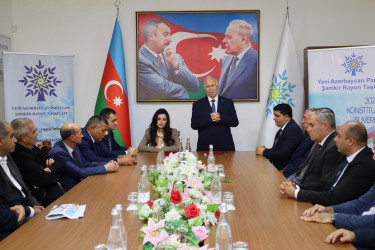 Şəmkirdə Anim Günü ilə bağlı dəyirmi masa keçirilib - 2025